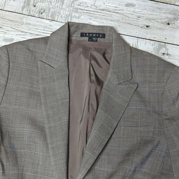 Theory twee wool womens blazer - Picture 2 of 6